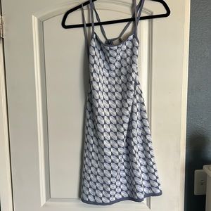 AF Jacquard Open Back Mini Dress